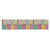 Hanukkah "Lots A Menorahs" 14 x 72 ショートテーブルランナー (横)