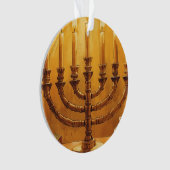 Hanukkah Menorah Festival of Lights Ornament オーナメント (正面)