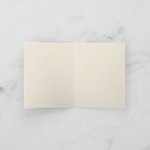 Hanukkah Menorah Stripes Trendy Custom  シーズンカード (内部)