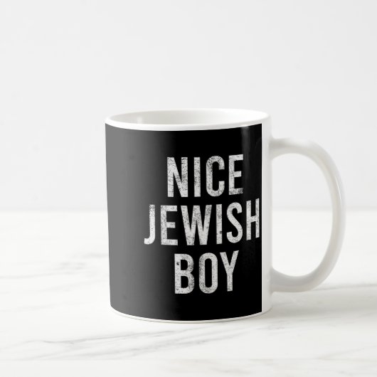 Hanukkah Nice Jewish Boy Cool Chanukah Festival Je コーヒーマグカップ (右)