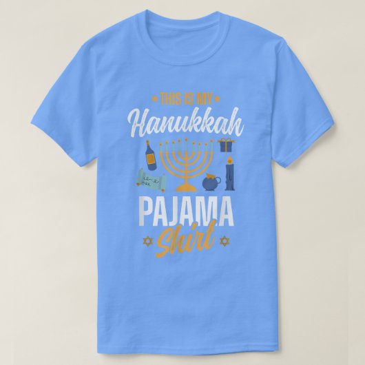 Hanukkah Pajama   Hanukkah  Tシャツ (デザイン正面)