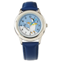 Hanukkah Penguin Watch Personalize 腕時計