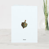 Hanukkah Puppy シーズンカード (裏面)