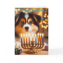 Hanukkah Puppy