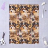 Hanukkah Puppy 薄葉紙 (クラフト)