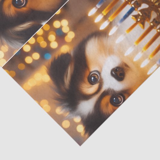 Hanukkah Puppy 薄葉紙 (詳細)