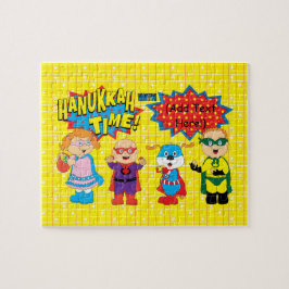 Hanukkah Puzzle Super Hanukkah Heroes ジグソーパズル