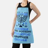 Hanukkah Quote Apron エプロン (インサイチュ)