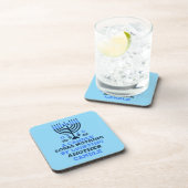 Hanukkah Quote Coasters コースター (右側)