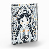 Hanukkah Sameach Radiance Photo Block: Preserve フォトブロック (左)
