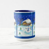 Hanukkah Snowman Mug マグカップ (中央)