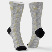 Hanukkah Socks "Elegant Menorahs" ソックス (傾斜あり)