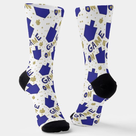 Hanukkah Socks "Game On" ソックス (傾斜あり)