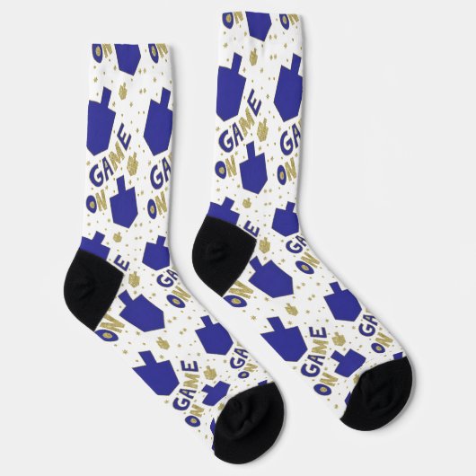 Hanukkah Socks "Game On" ソックス (右)