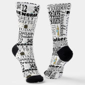 Hanukkah Socks "Hanukkah Says" ソックス (傾斜あり)