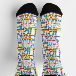 Hanukkah Socks "Happy Hanukkah Funukkah" ソックス