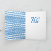 Hanukkah Star of David - Pekingese – 小石 シーズンカード (内部)