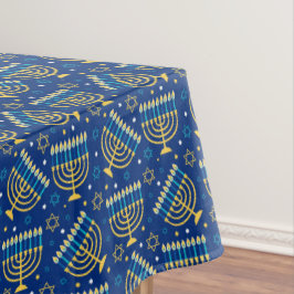 Hanukkah Tablecloths -（ユダヤ教）メノラーアート – Judica テーブルクロス