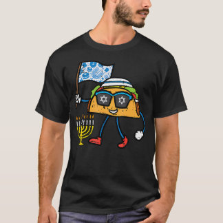 Hanukkah Tacos Chanukah Jewish Mexican Food Men Wo Tシャツ