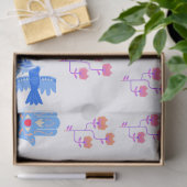 Hanukkah tissue Paper – Menorah, Hamsa, Dove 薄葉紙 (ギフト)