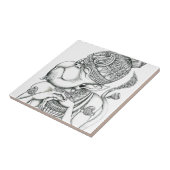 Hanumanの猿の神 タイル (側面)