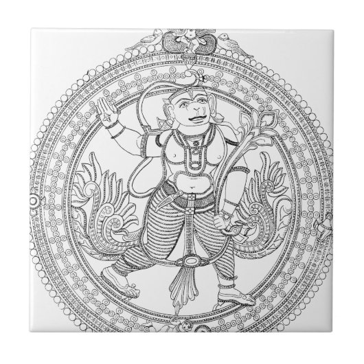 Hanuman タイル (正面)