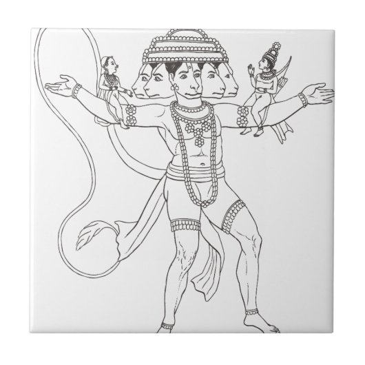 Hanuman タイル (正面)