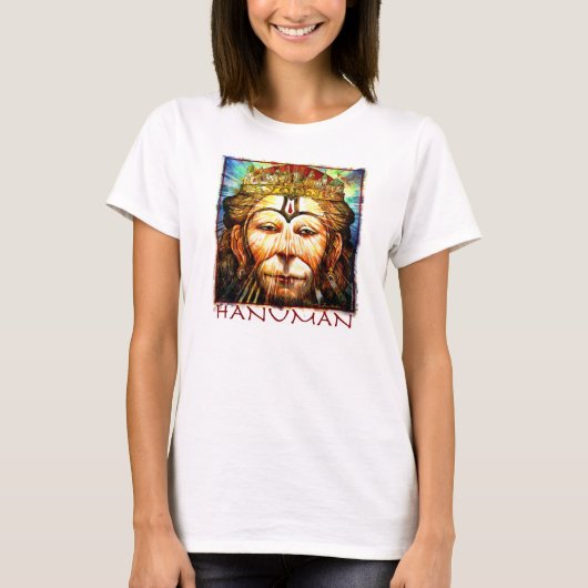 Hanuman! 女性のTシャツ Tシャツ (正面)