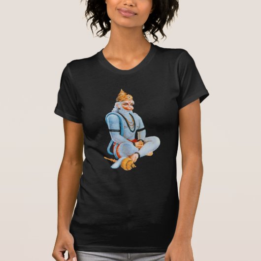 HANUMAN - ANJANEYA -ヒンズー教- BUDDHAISM Tシャツ (正面)