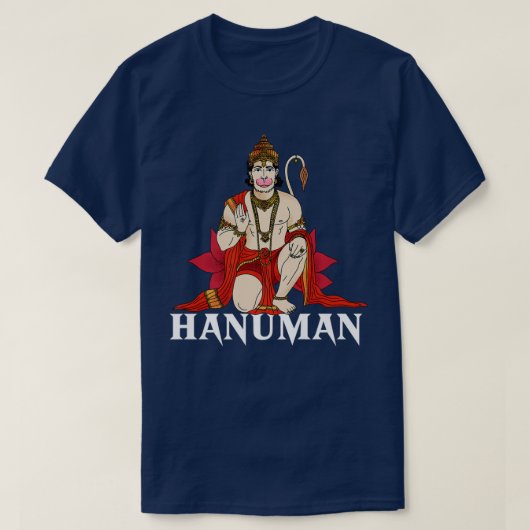 Hanuman Hindu God Premium  Tシャツ (デザイン正面)