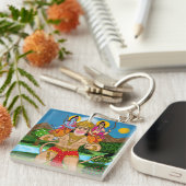 Hanuman Keychain キーホルダー (正面右)