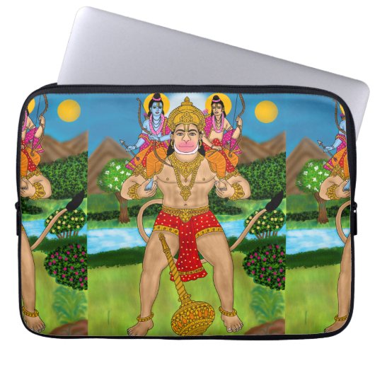 Hanuman Laptop Case ラップトップスリーブ (正面)