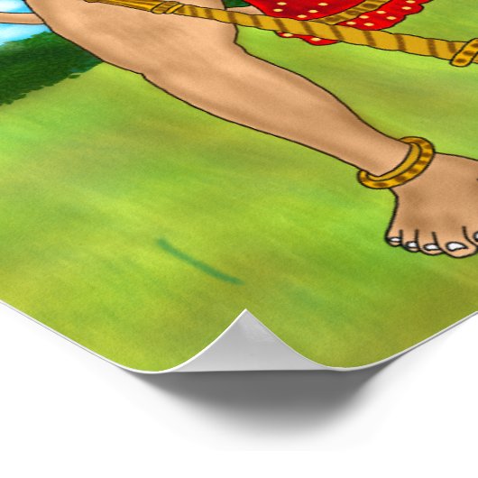 Hanuman Poster ポスター (角)
