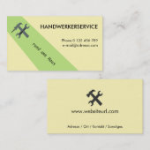 hanwerkerservice 名刺 (正面/裏面)