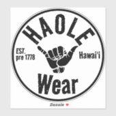 HAOLE衣服EST pre 1778 SHAPA HAWAII シール (シート)