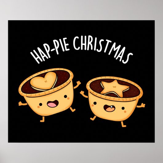 Hap-pieクリスマスパイおもしろいプンダークBG ポスター (正面)