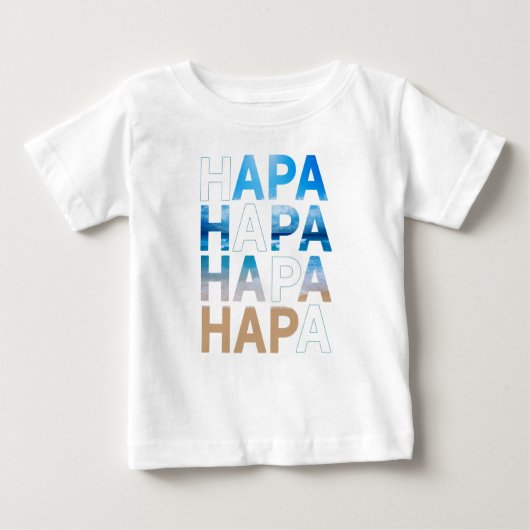 HAPA LOVE SHIRT ベビーTシャツ (正面)