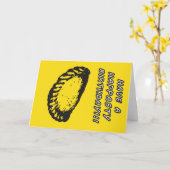 HaPastyの誕生日を持って下さい! カード (黄色い花)