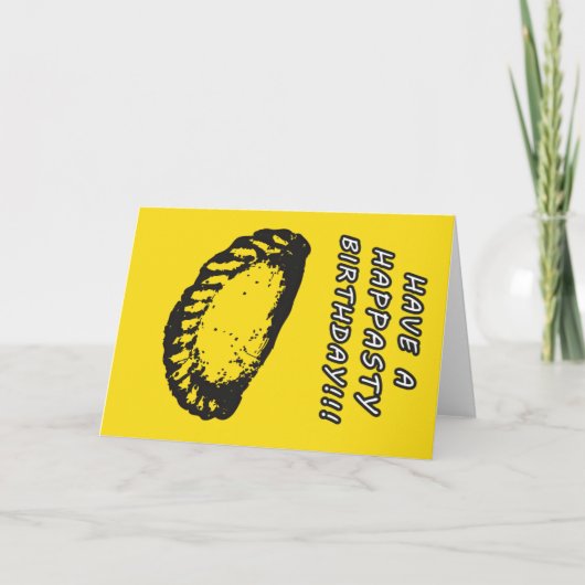 HaPastyの誕生日を持って下さい! カード (正面)