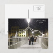 Ha'penny Bridge Dublin ポストカード (正面/裏面)