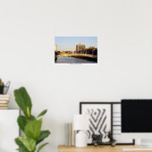 Ha'penny Bridge Dublin Ireland ポスター (ホームオフィス)