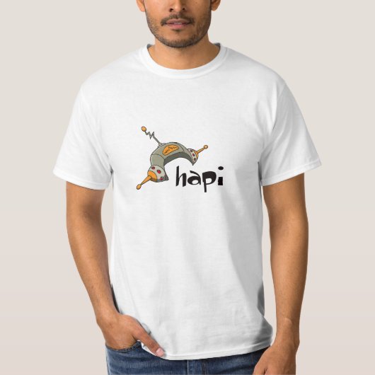 Hapiのワイシャツ Tシャツ (正面)