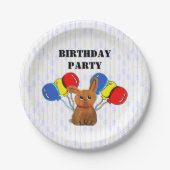 Hapiness magic rabbit ペーパープレート (正面)