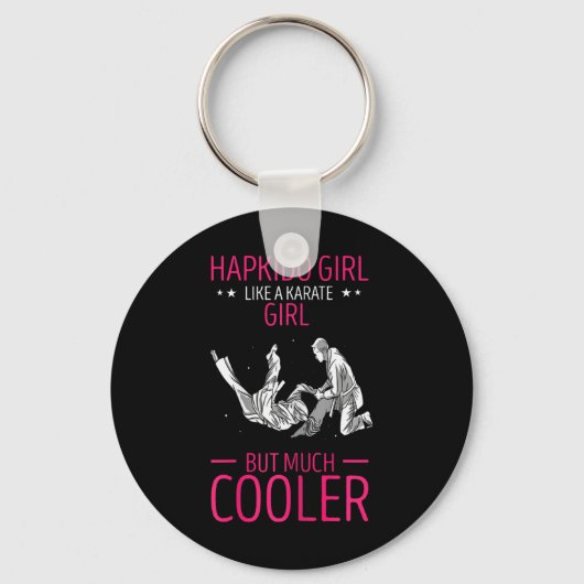 Hapkido Korean Martial Arts Hapkido Throw Like A K キーホルダー (正面)