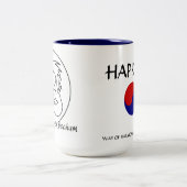 Hapkido Tasse ツートーンマグカップ (中央)