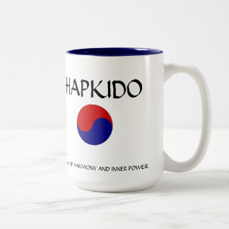 Hapkido Tasse ツートーンマグカップ