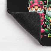 Hapness Allaround Gnome Happy Valentine St Patrick マウスパッド (コーナー)