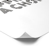 Hapness Is A Choice Motivational Quote Insration S ポスター (角)