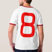 Hapoelハイファ- jersy古いファッション tシャツ (裏面)