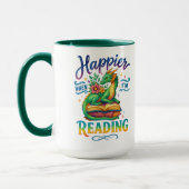Happier When I'm Reading マグカップ (左)